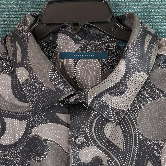 Perry Ellis Men's Big & Tall Shirt Size 2X - Picture 2 of 7